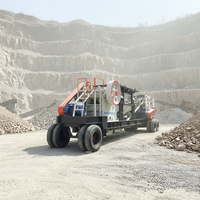 Concasseur à mâchoires mobile PE500x750 au design innovant pour le broyage des déchets de construction, concasseur à mâchoires pour quartz, concasseur à mâchoires pour minerai