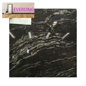 Granite noir royal bon marché, granite noir Athen avec des veines blanches pour les carreaux de sol, prix au m2 - Product Image 5