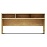 Nouveau bureau d'école en bois moderne et durable avec armoire, design extensible, qualité commerciale pour salle de classe et bureau
