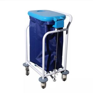Medical Hospital Furniture <strong>Dressing</strong> Dirty Solid Linen Laundry <strong>Trolley</strong> Portable Waste <strong>Trolley</strong> - Product Image 5