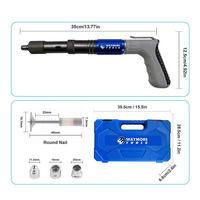 Pistolet cloueur manuel en acier inoxydable et plastique à 5 vitesses réglables, haute efficacité, pour bricolage, construction de qualité industrielle, décoration, OEM/ODM