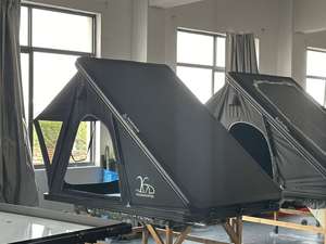 Tente de toit pour véhicule tout terrain, triangulaire en aluminium, 4x4, pour une voiture - Product Image 5