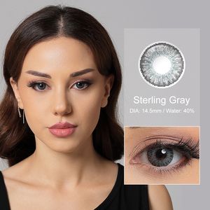 Frete Grátis Freshgo Hidrocor Lentes de Contato Olho 3 Tom Contatos Coloridos Eye Lens Lentilhas Lentes De Contacto - Product Image 5