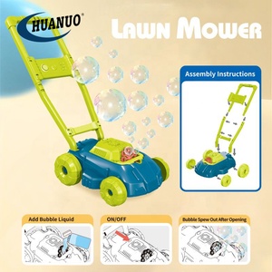 Outdoor Push Backyard <strong>Toys</strong> Electric Bubble Machine Baby Outdoor Hand Push Activity Walker Bubble <strong>Lawn</strong> <strong>Mower</strong> <strong>Toy</strong> for Toddlers - Product Image 3