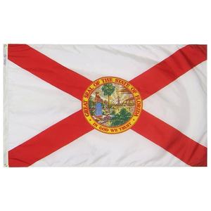 <span class=keywords><strong>Bandera</strong></span> del estado <span class=keywords><strong>de</strong></span> Florida barata personalizada por el Fabricante <span class=keywords><strong>de</strong></span> banderas - Product Image 1