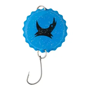 TGD <span class=keywords><strong>Meilleur</strong></span> lot de 5 leurres de pêche en métal en forme de bouchon de bouteille, 31 mm, 3 g, appât de pêche pour <span class=keywords><strong>brochet</strong></span>, <span class=keywords><strong>brochet</strong></span>, hameçon simple, appât dur d'eau douce - Product Image 2