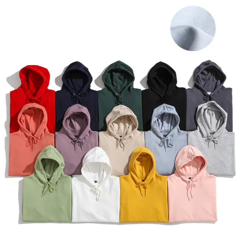 Factory direct sales 2023 new blank pullover hoodie men's solid color fashion brand thin hoodie men's hoodie and sweatshirt