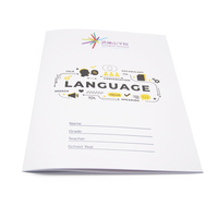 Cuadernos Escolares A4 de Alta Calidad, Personalizados por Fábrica China, con Rejillas, Encuadernación en Espiral, Hojas Sueltas, Cosidos con Hilo de PVC