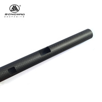 Vente directe usine – Tube en fibre de carbone personnalisable avec surface sergé 3K, diamètre 5-100 mm, couleurs sur mesure – Haute résistance