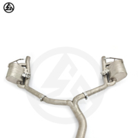 Échappement arrière à soupapes en titane CSZ TC4 compatible OEM pour Mercedes Benz AMG GT43 GT53 E53 CLS53 GLS53 CLE53 GLE53 M256 3.0T