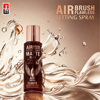 Spray Fijador de Maquillaje Mate de 120ml, Larga Duración, Control de Grasa, Resistente al Agua, 12 Unidades, Reduce el Brillo, para Todo Tipo de Piel, Venta al Por Mayor