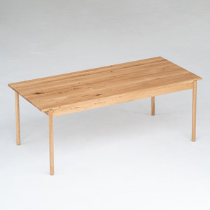 Modern Minimalist <b>Solid</b> White Oak Rectangular Dining <b>Table</b> with Large Board Assembly Required - Product Image 5