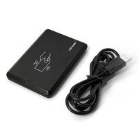 Lecteur de cartes RFID sans contact NFC USB, lecteur de cartes intelligentes en ABS, système de contrôle d'accès aux portes, portée de lecture de 5 à 10 cm