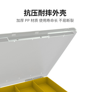 Mingbang Hook Storage <b>Box</b> Double-sided <b>Memory</b> Sponge Design Portable Fishing Tackle <b>Box</b> For Outdoor Use - Product Image 2