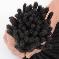 Prix de Gros, Qualité Supérieure, Dreadlocks Faits à la Main en Cheveux Humains, Tresses Faux Locs au Crochet, Dreadlocks Indiens