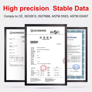 LS196กลอสมิเตอร์ความแม่นยำสูง60องศามีซอฟแวร์กลอสมิเตอร์สำหรับสแตนเลส - Product Image 6