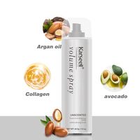 Usine 150ml 250ml 350ml finition sèche pour cheveux, Texture de travail, Spray de finition pour cheveux bouclés