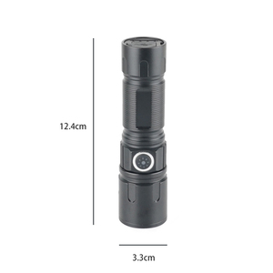 Mới xách tay công suất cao Mini Đèn pin sạc Zoom USB sạc nhanh ngoài trời chiếu sáng đa chức năng ngọn đuốc - Product Image 5