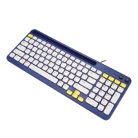 Clavier d'ordinateur portable USB filaire OEM personnalisé en couleur