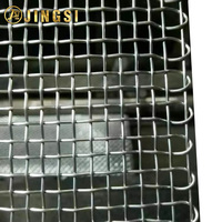 Rouleau de treillis métallique à maille plate SS304L de haute qualité, maille 8, pour criblage minier
