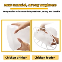 Mangeoire à poulet, équipement d'alimentation et d'abreuvement pour volailles, mangeoire à poussins