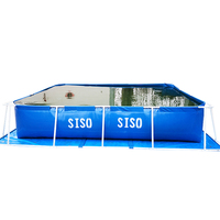 Bạt Chống Thấm Nước Di Động Pvc Inflatable Lớn Gia Đình Ngoài Trời Bể Bơi Bơm Hơi Cho Người Lớn