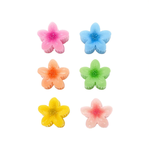 Fermaglio per capelli a forma di frangipani con strass da 8 cm - Product Image 2