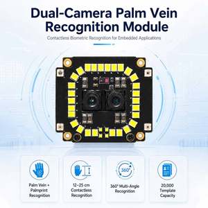 Corevein Connect CV-M200, Sensor de Venas de la Palma de la Mano de Respuesta Rápida, Módulo de Cámara, Puerto Serie UART, Alimentación por USB, LED, Control de Acceso - Product Image 2