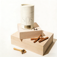 Tubes en papier kraft de luxe personnalisés en gros, boîte cylindrique pour l'emballage de cadeaux, de thé, de grains de café