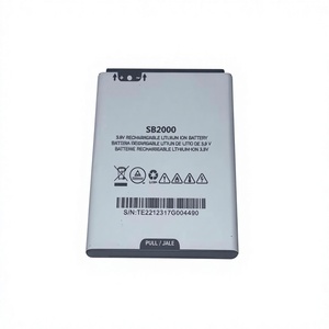 Batterie de remplacement Li-ion rechargeable SB2000 3.8V pour téléphone à clapet Schok SC3218T/SC3218B - Fabriqué en Chine en stock - Product Image 1