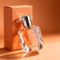 Étiquette personnalisée, flacon pulvérisateur cosmétique 30ml 50ml 100ml, flacon de parfum en verre de luxe vide avec boîte à motifs uniques