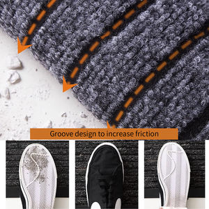 Tappetini per Scale in Legno da Interno, Confezione da 15, 76*20cm, Antiscivolo in Poliestere TPR, Imbottiti ed Ecologici - Product Image 3