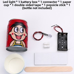 Kit de Experimentos Científicos DIY con Vaso de Papel y Lata de Refresco para Grados 1-6 - Lámpara de Escritorio y Manualidades Tecnológicas Divertidas e Invenciones - Product Image 6
