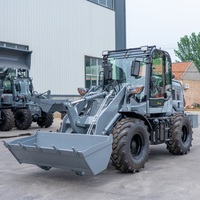 Neu eingetroffener Diesel-Raupenlader mit geschlossener Fahrerkabine für Landwirtschaft, Bau und industrielle Hofarbeiten