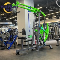 Machine de tirage vertical isolaire Kaishi Iso Lateral High Pulldown pour la musculation des lombaires et des dos, équipement de fitness, compatible OEM