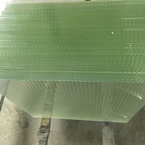 Decorative Transparent Tempered Ribbed Reeded Moru Wave Fluted Glass/art Figured Textured Sheet Glass/pattern Glass Panel - Product Image 5