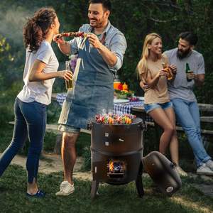 Vente directe d'usine - Barbecue à poudre thermolaquée - Essentiels de camping pour les rassemblements en famille et entre amis - Product Image 6