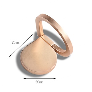 Soporte de Anillo para Teléfono Móvil con Diseño Creativo de Gota de Agua, Personalizable con Logotipo, de Metal - Product Image 6