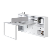 Meubles de bureau directement de l'usine, bureau de direction pour deux personnes, poste de travail individuel, styles multiples, moderne, élégant, minimaliste