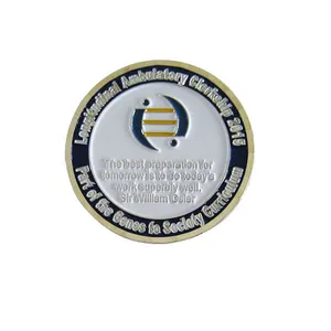 纪念品硬币铜币3d龙珐琅纪念币2d效果青铜电镀金属批发中国运动铸造