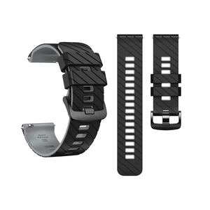 Correa de Repuesto Universal de 22 mm, Correa Deportiva Ajustable de Silicona para Reloj Inteligente, Compatible con Watch Ultimate <span class=keywords><strong>Amazfit</strong></span> <span class=keywords><strong>GTR</strong></span> 4 (9) - Product Image 2