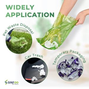 Bolsas para Excremento de Perro con Aroma a Lavanda, Bolsas Compostables Ecológicas para Excremento de Perro, para Viajes y Uso al Aire Libre - Product Image 3