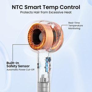 Nuevo Secador de Pelo de Alta Velocidad con 500M de Iones Negativos para Niños y Mascotas, Motor BLDC de 110000 RPM, Secado Rápido y Potente, Tendencia 2026 - Product Image 6