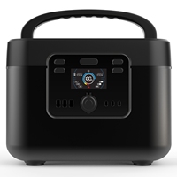 2 heures de charge rapide Batterie LiFePo4 1200W Centrale électrique portable pour la maison ou l'extérieur Campjng