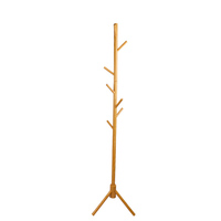 Montage facile, 8 crochets autoportants pour vestes et manteaux d'arbre en bois, support de cintre pour couloir, entrée, chambre à coucher