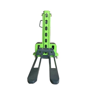 Nieuwe Zelfladende 500Kg Semi-Hydraulische Lift Elektrische Pallet Stapelaar Handmatige Heftruck Met Batterijvermogen 1 Jaar Garantie - Product Image 6