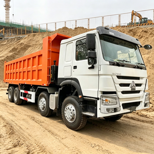 Camión Volquete HOWO 8x4 Usado, 351HP, 12 Neumáticos, Camión Volquete Pesado para Transporte de Arena y Piedra en Obras de Construcción y Minería - Product Image 1