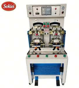 Machine à coudre les semelles latérales Sokiei pour la fabrication des empeignes de chaussures de sport, du bout du pied et du contrefort, 800 paires/8 heures - Product Image 3