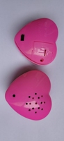 Module enregistreur sonore en forme de cœur de 30 secondes pour jouets en peluche, animaux en peluche, poupées et enfants