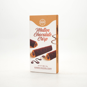 Biscuits sandwichs triangulaires croustillants au <span class=keywords><strong>chocolat</strong></span> fondu Camill 120G de qualité supérieure, texture croustillante, 0% de matières grasses, odeur fraîche, boîte cadeau - Product Image 6